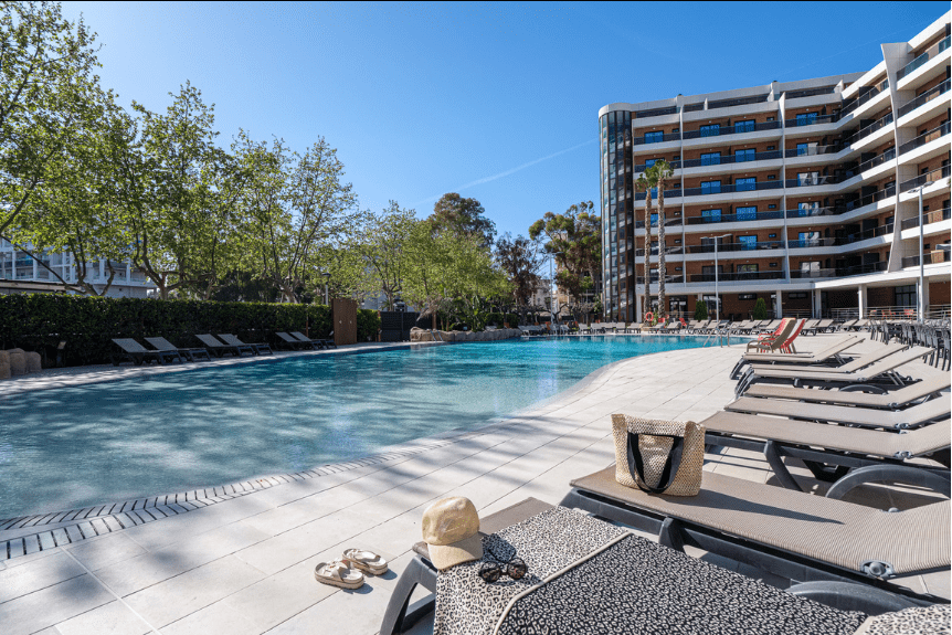 Erg populair hotel in Salou